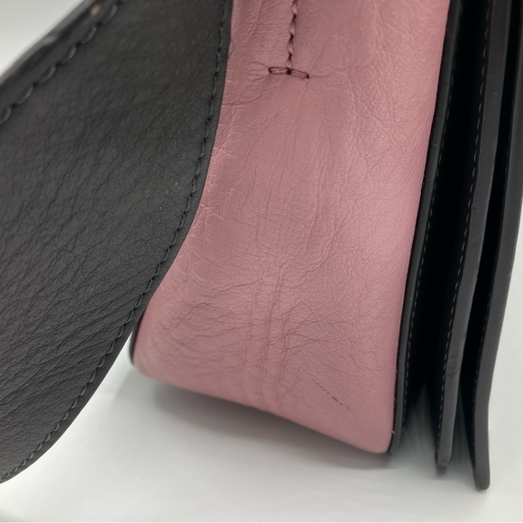 Celine Grey and Pink Medium Frame Bag - Picture 5 of 16